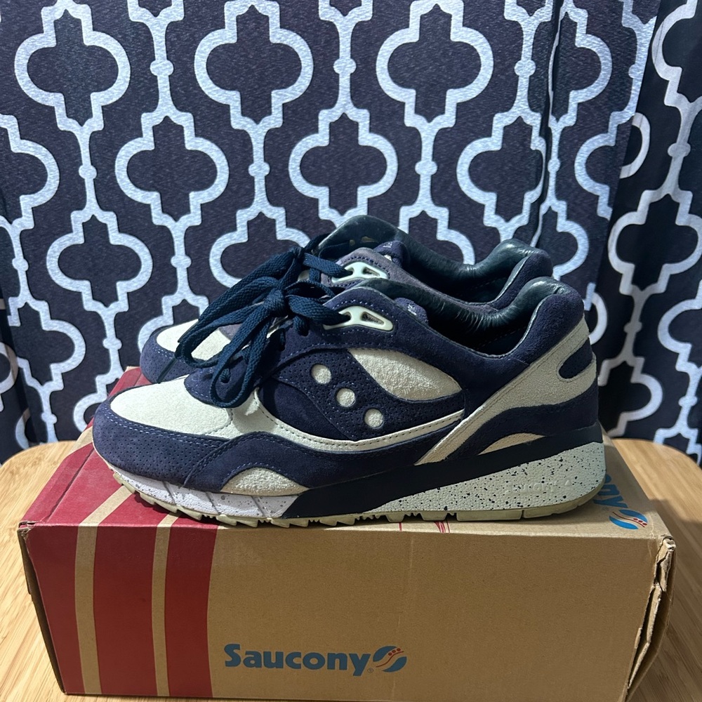 BAIT X SAUCONY SHADOW 6000 CRUELWORLD 5 - NEW WORLD WATER Sz 8